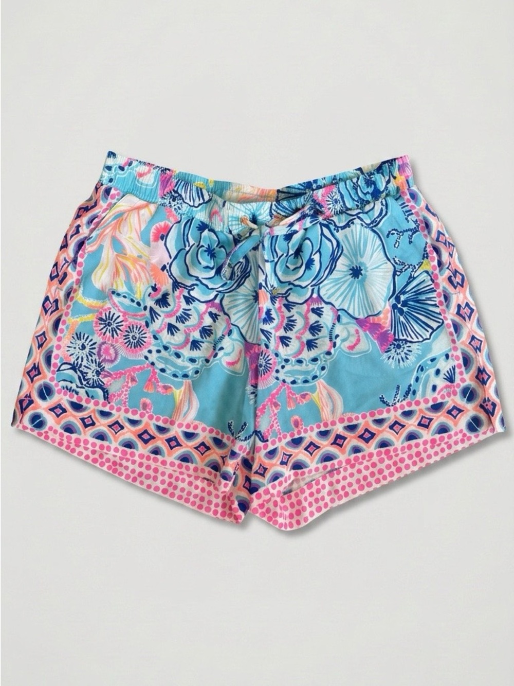 Lilly Pulitzer Katia Shorts Bali Blue Once Upon A Tide